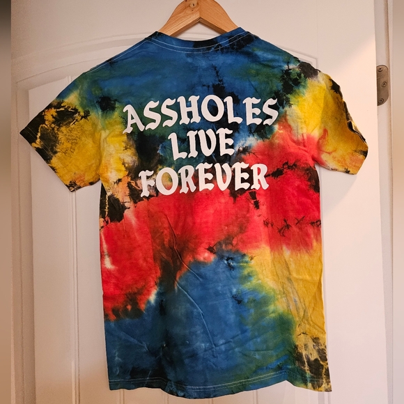 NWOT Assholes Live Forever Tee- small - Picture 2 of 3